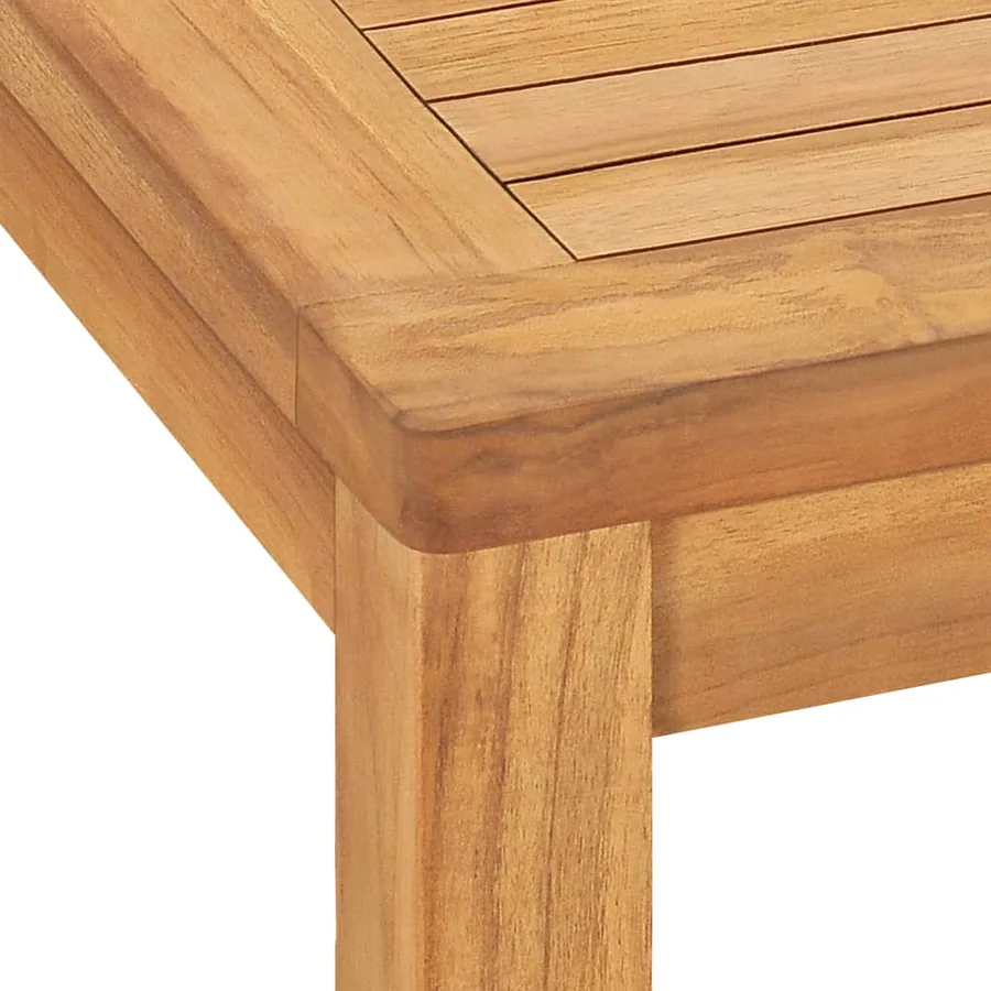 Ensemble à manger de jardin 7 pcs Bois de teck solide - 10