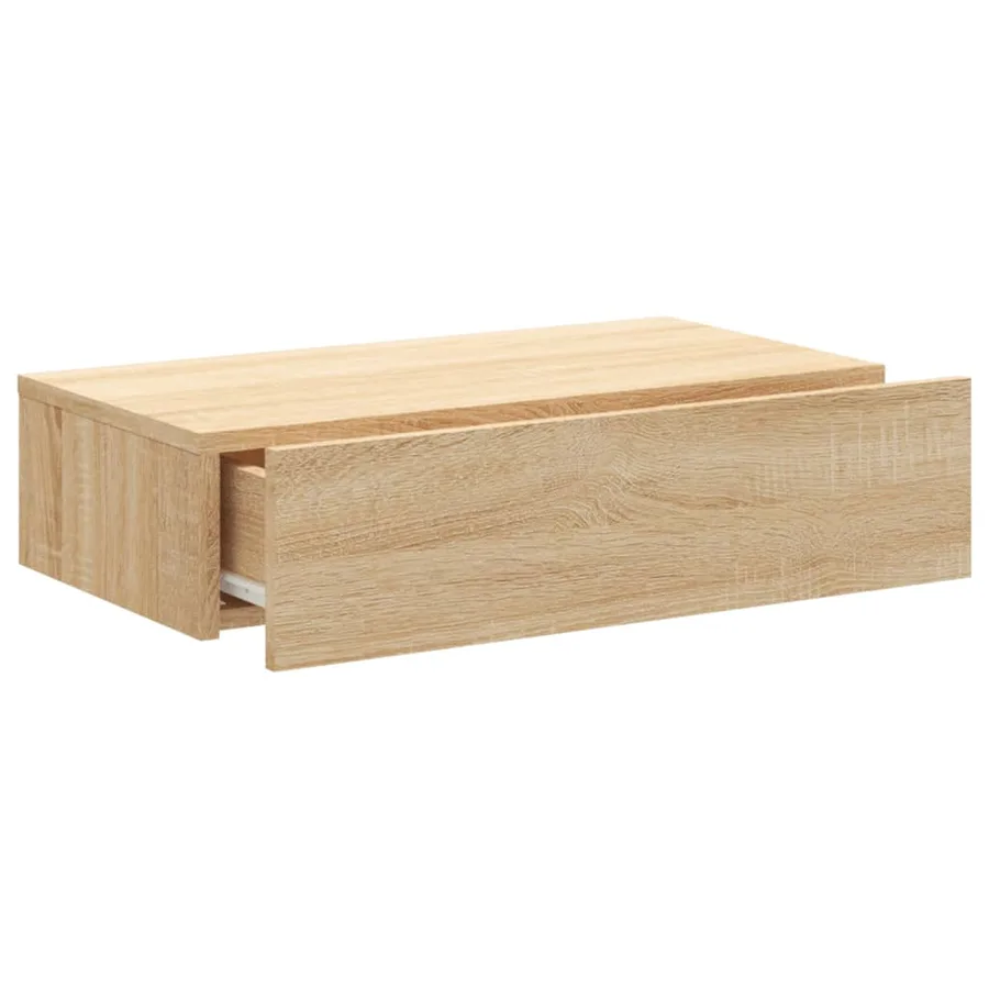 Meuble TV avec éclairage LED chêne sonoma 60x35x15,5 cm - 7