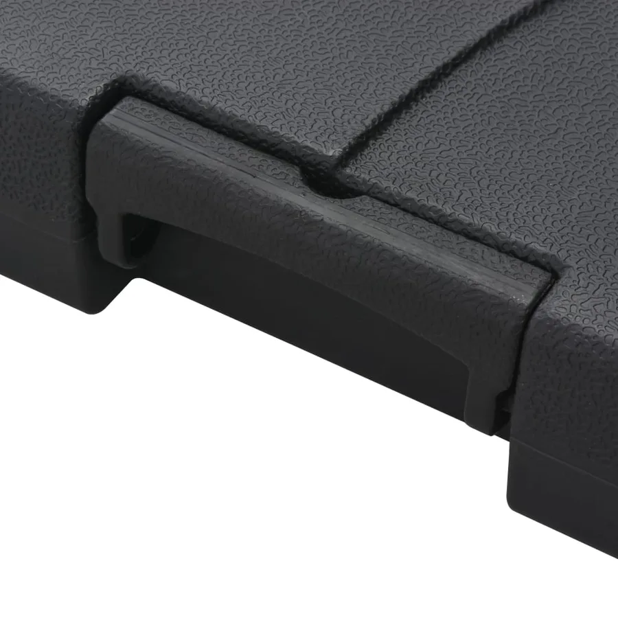 Parasol de jardin avec base portable anthracite - 12