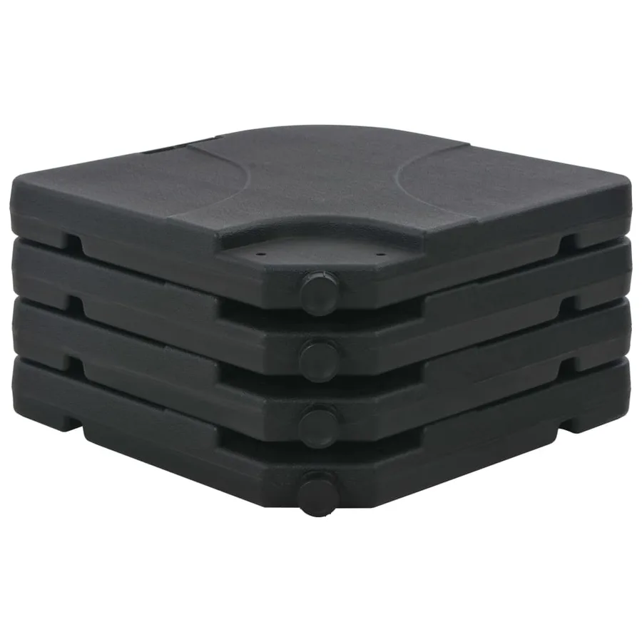 Parasol de jardin avec base portable anthracite - 13