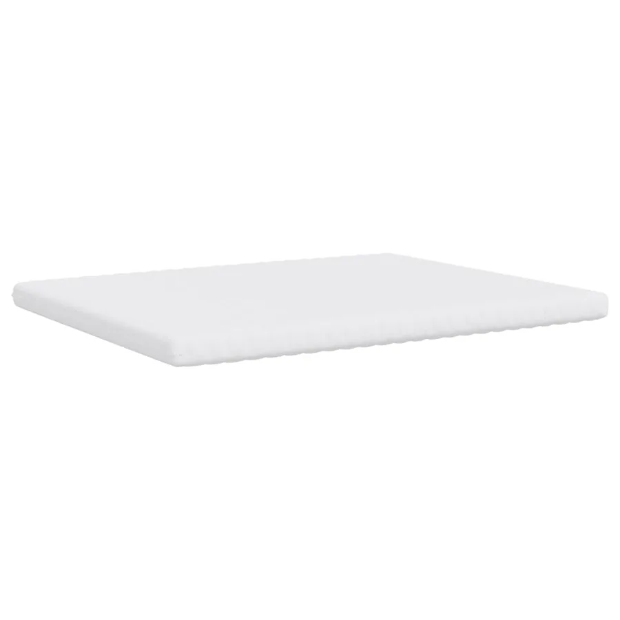 Matelas en mousse blanc 160x200 cm 7 zones dureté 20 ILD - 3