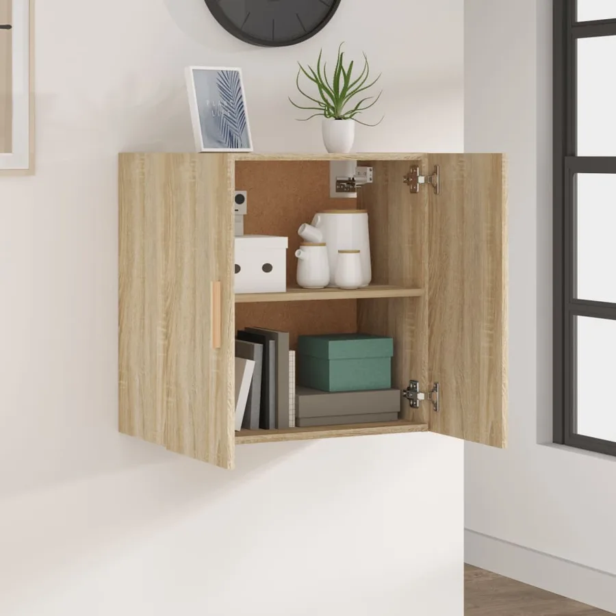 Armoire murale Chêne sonoma 60x30x60 cm Bois d'ingénierie - 3