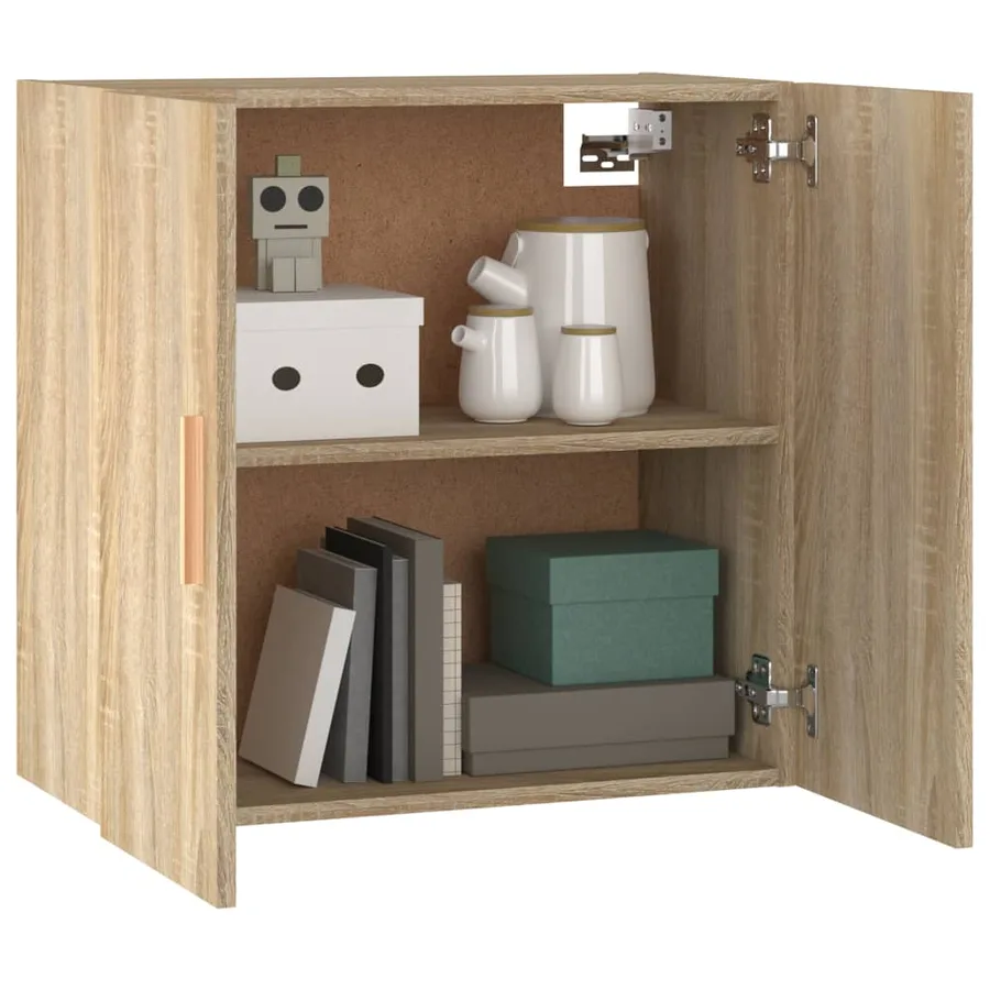 Armoire murale Chêne sonoma 60x30x60 cm Bois d'ingénierie - 4