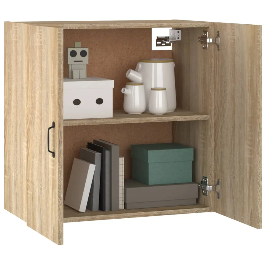 Armoire murale Chêne sonoma 60x31x60 cm Bois d'ingénierie - 4
