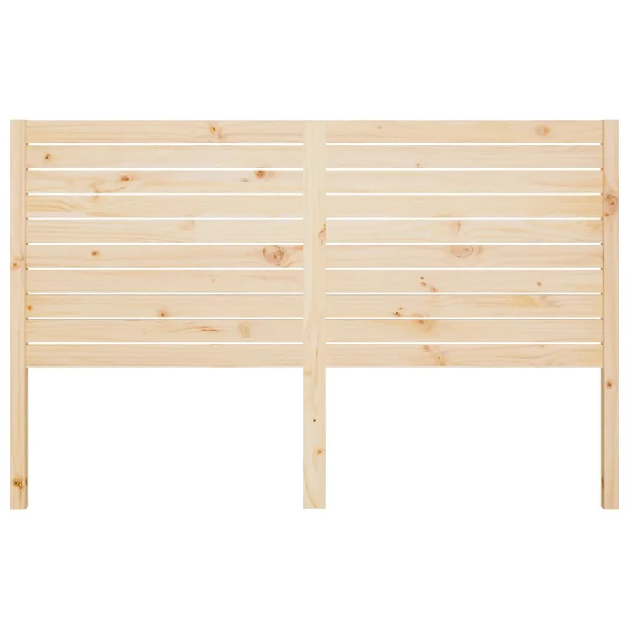 Tête de lit 146x4x100 cm Bois massif de pin - 3
