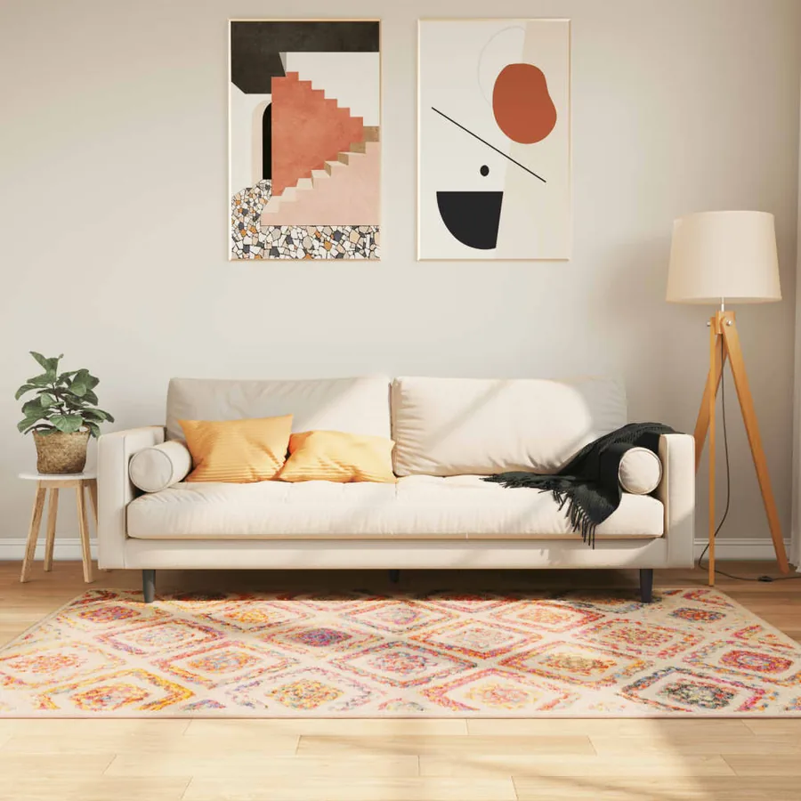 Tapis lavable multicolore 120x180 cm