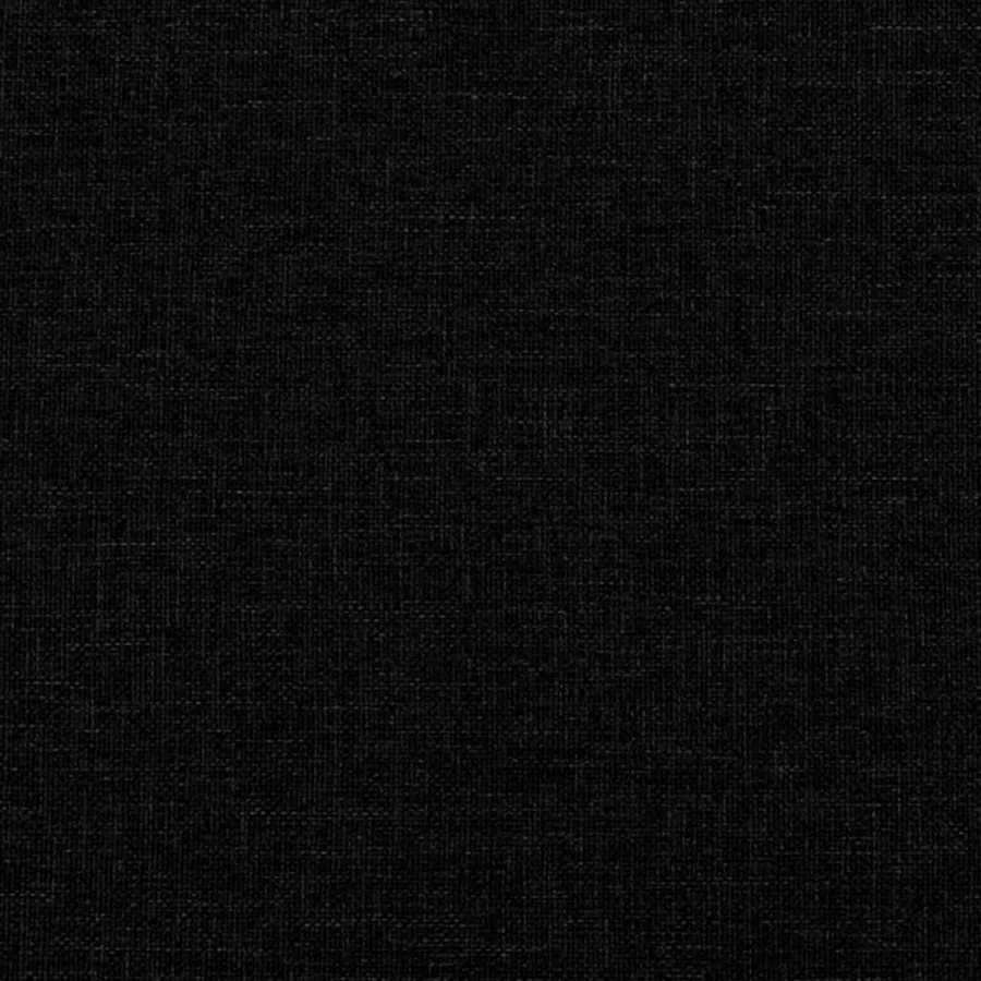 Ensemble de canapés 3 pcs avec coussins Noir Tissu - 7