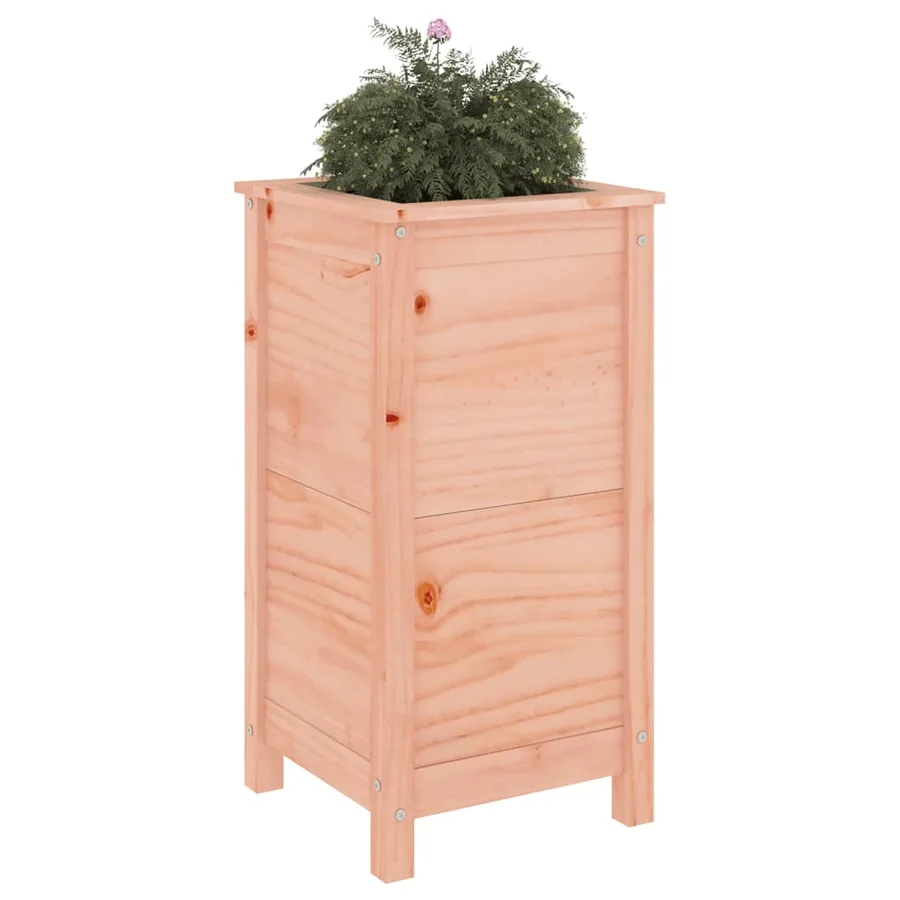 Jardinière 40x40x78 cm bois massif douglas - 3