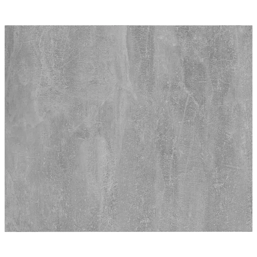 Panneaux de bibliothèque 8 pcs Gris béton 60x50x1,5cm Aggloméré - 4