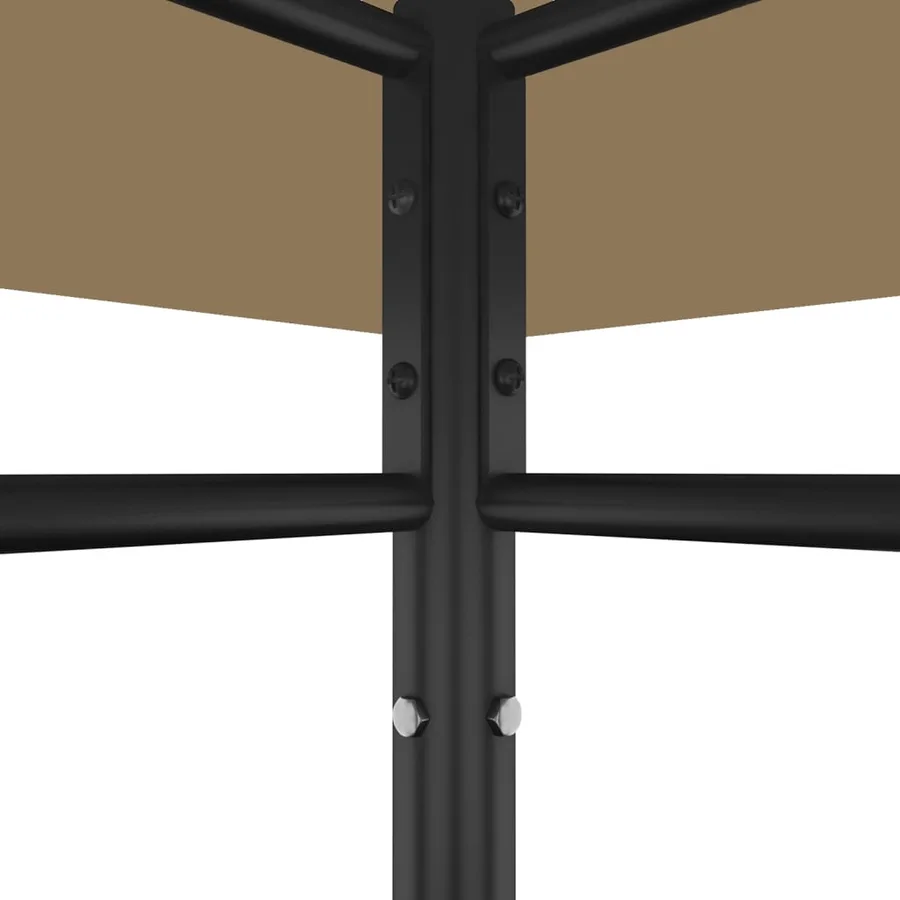 Belvédère 384x281x270 cm Taupe 180 g/m² - 4