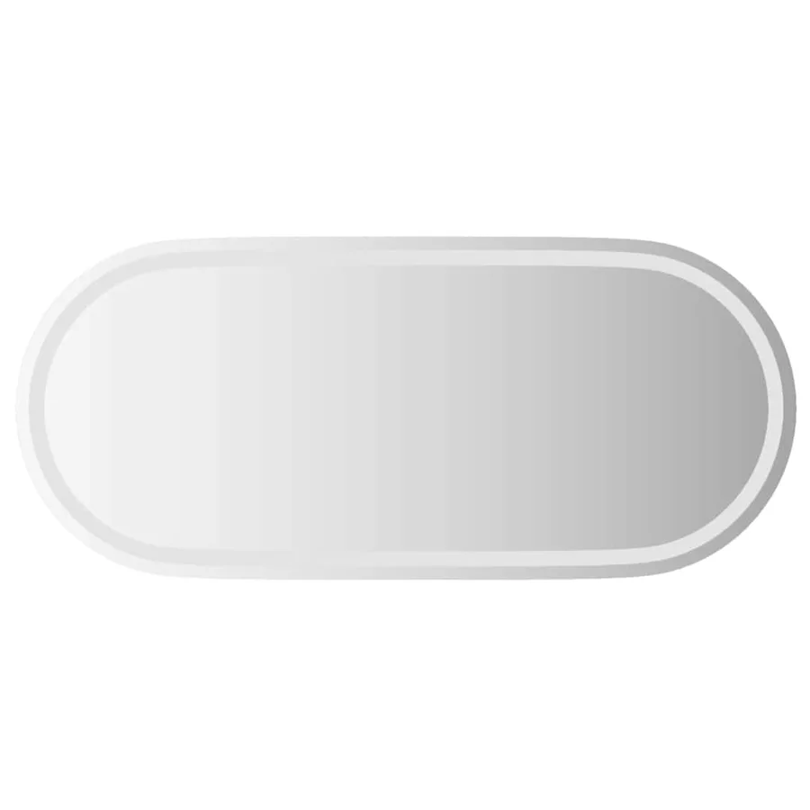 Miroir de salle de bain à LED 100x45 cm ovale - 2