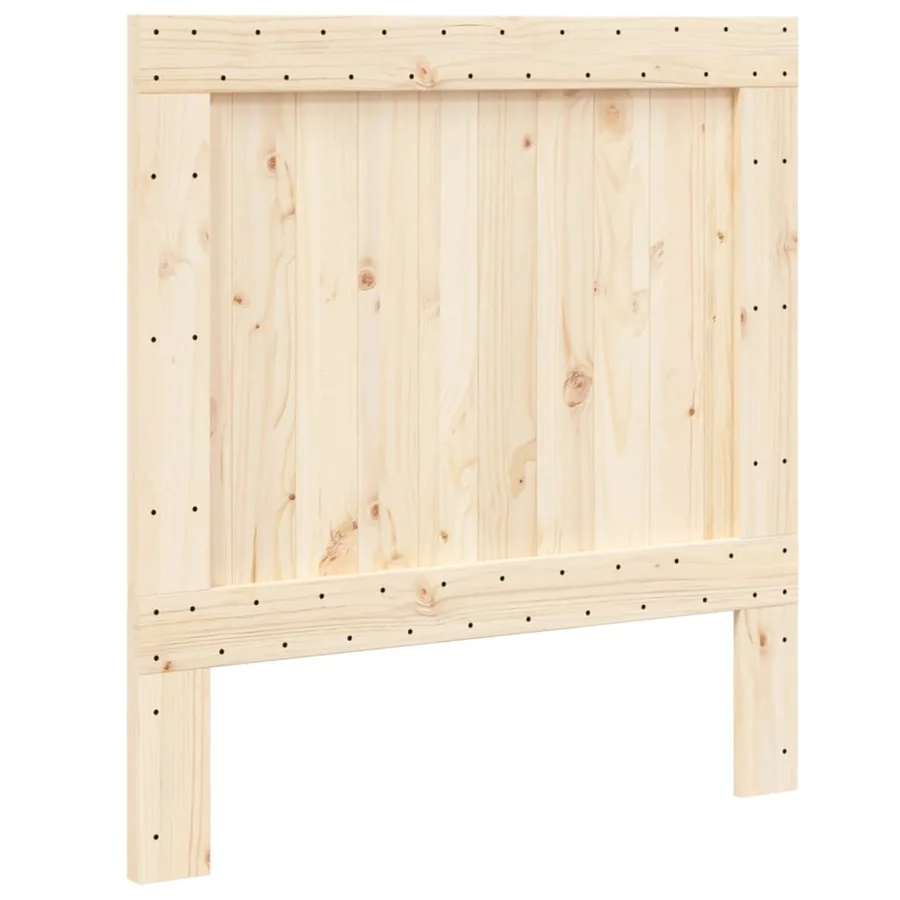 Tête de lit 100x104 cm bois massif de pin - 2