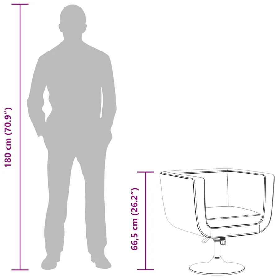 Tabouret de bar Blanc Similicuir - 10