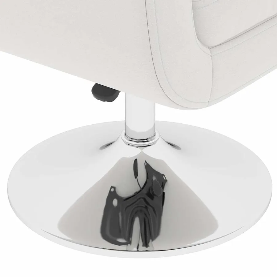Tabouret de bar Blanc Similicuir - 7