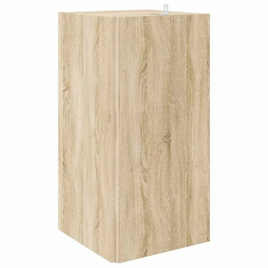 Armoire d'angle Chêne sonoma 33x33x67 cm Bois d'ingénierie - 5