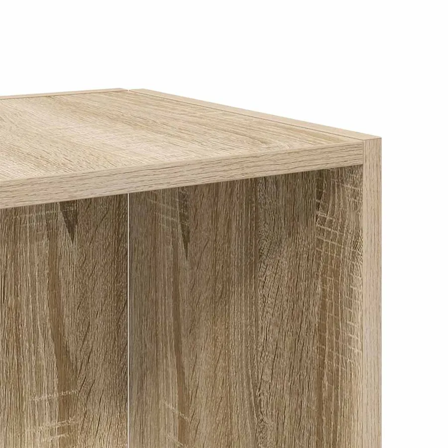 Armoire d'angle Chêne sonoma 33x33x67 cm Bois d'ingénierie - 8