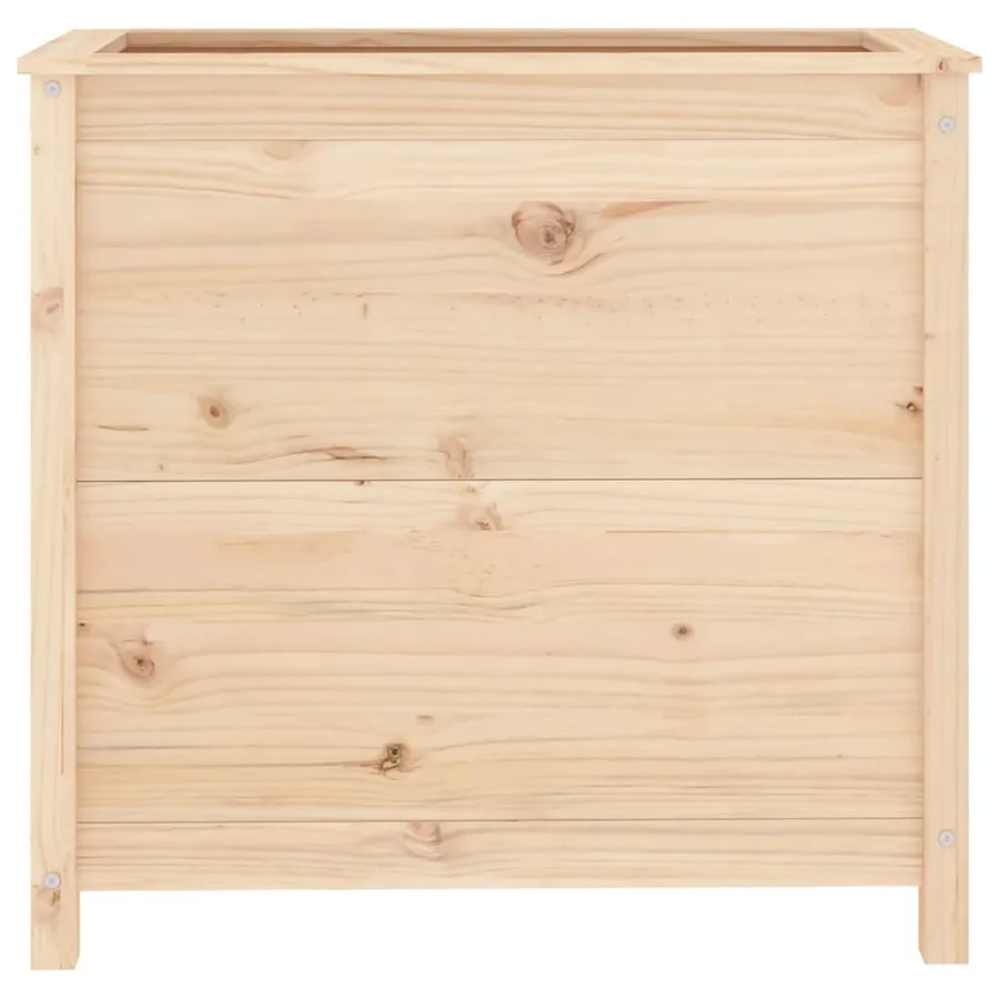 Jardinière 82,5x40x78 cm bois de pin massif - 4