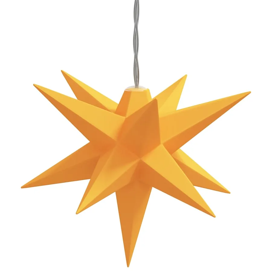 Lumière de Noël 10 LED jaune 10 cm - 7