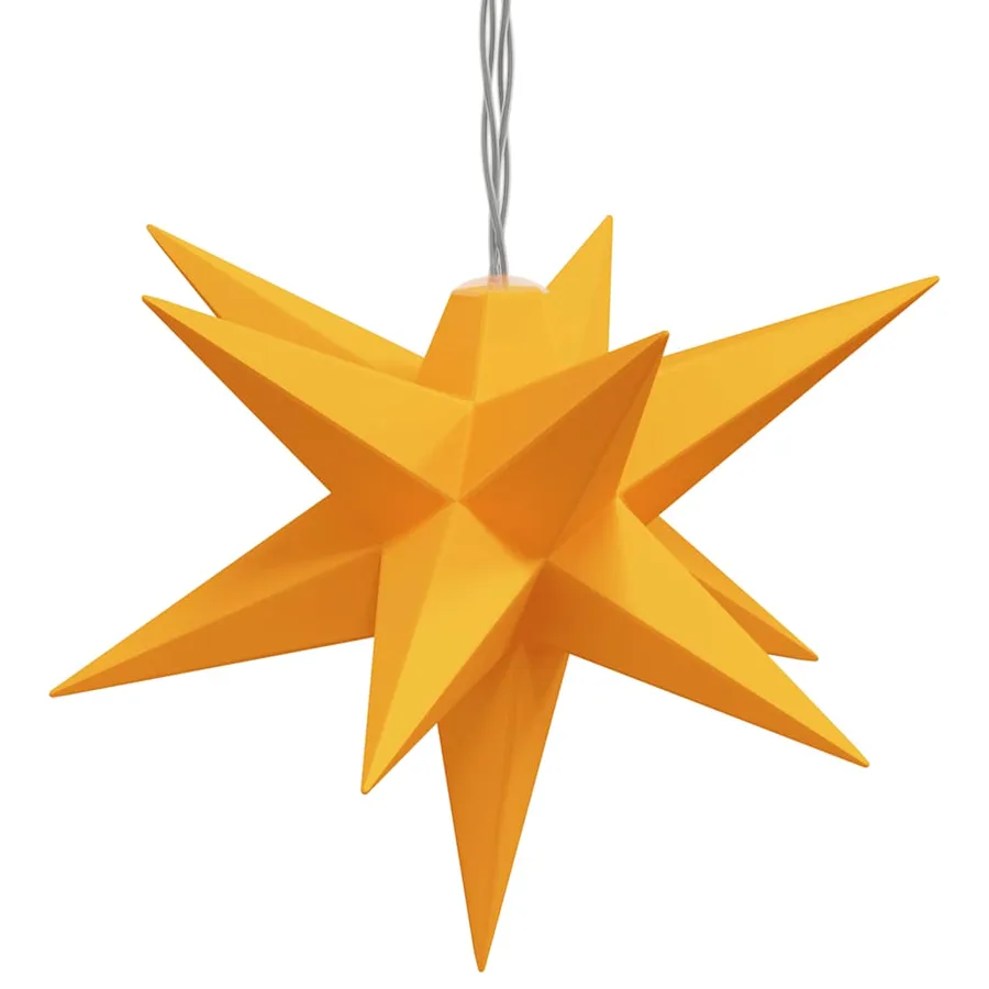 Lumière de Noël 10 LED jaune 10 cm - 8