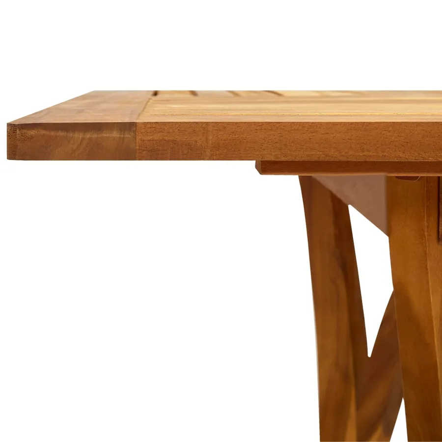 Table de jardin 150x90x75 cm Bois d'acacia solide - 5