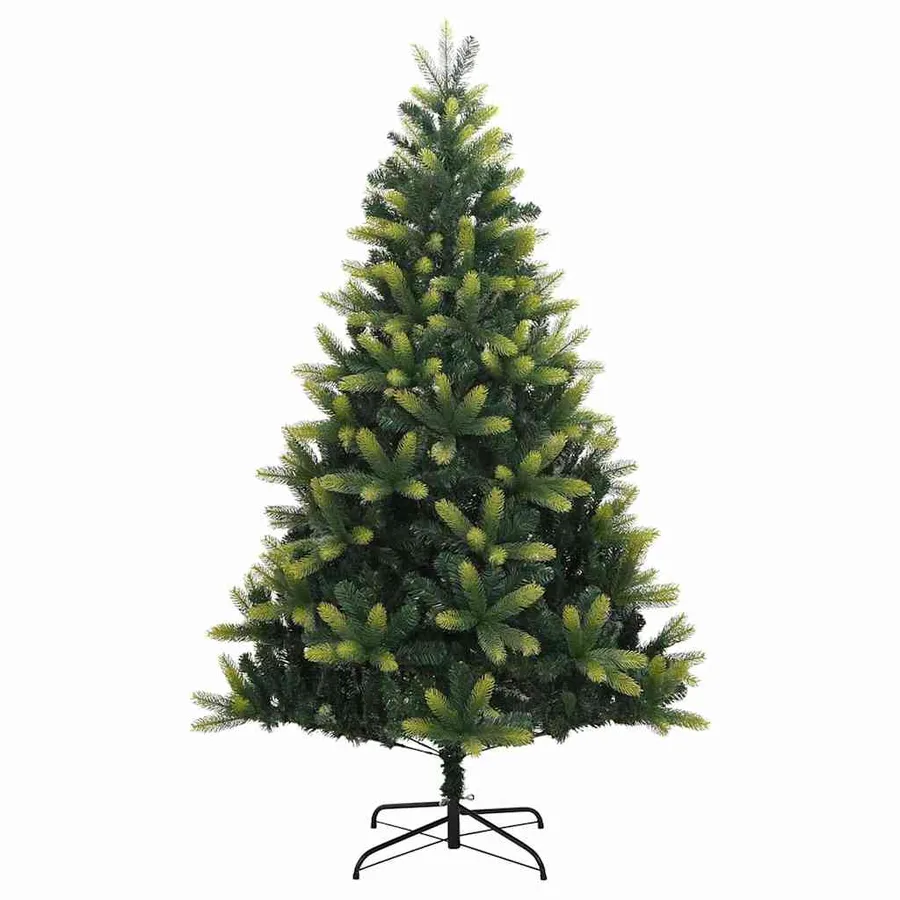 Sapin de Noël artificiel à charnières avec support 210 cm - 2