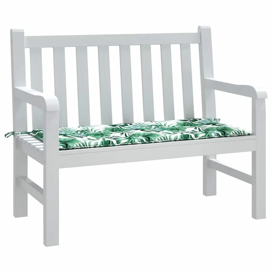 Tapis de Chaise Tissu Oxford Motif feuille 100 x 50 x 3 cm - 3