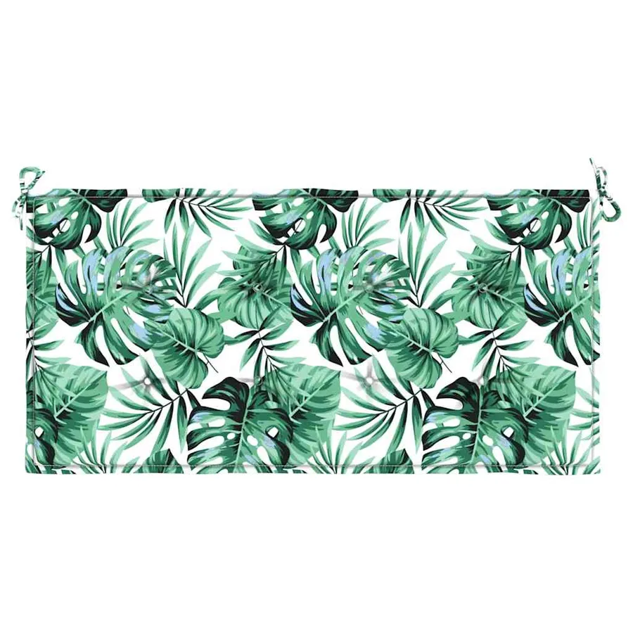 Tapis de Chaise Tissu Oxford Motif feuille 100 x 50 x 3 cm - 4