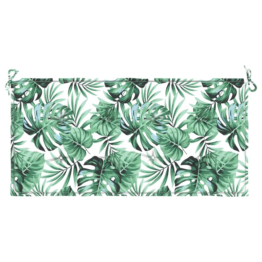 Tapis de Chaise Tissu Oxford Motif feuille 100 x 50 x 3 cm - 6