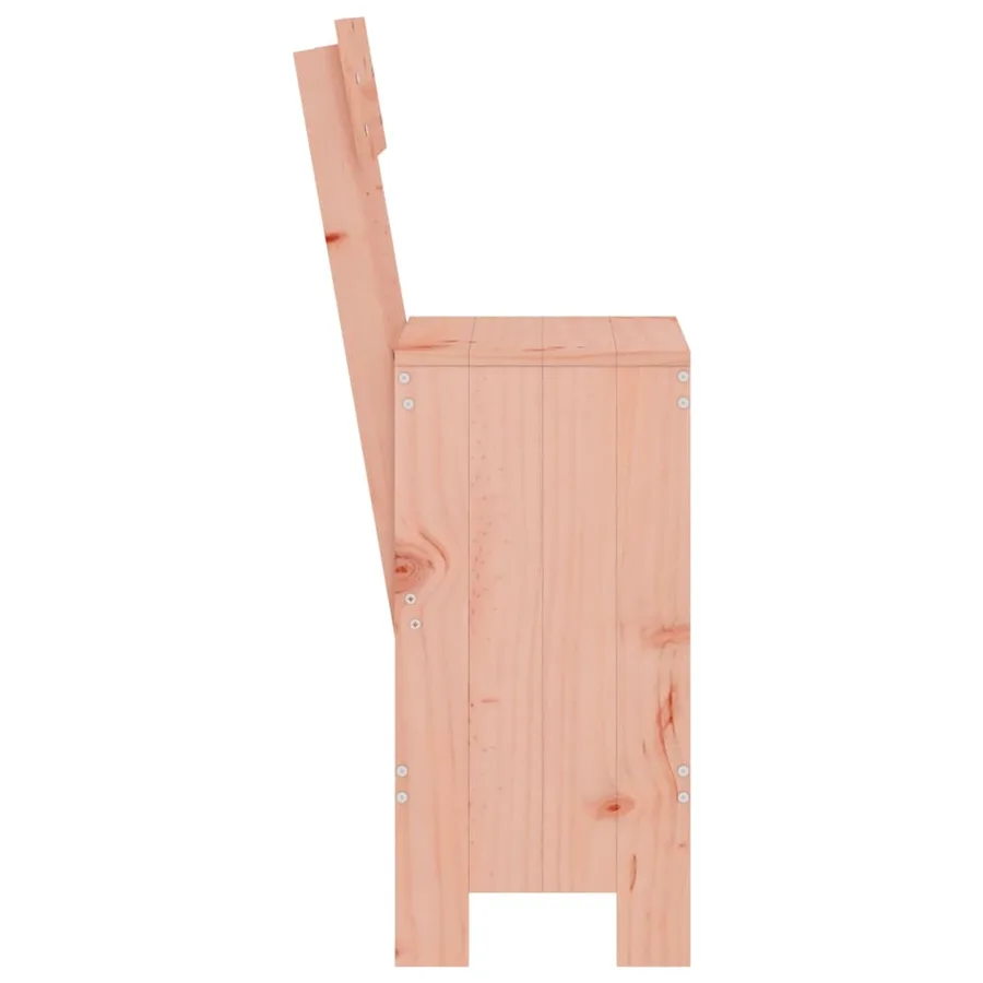 Tabourets de bar lot de 2 40x48,5x115,5 cm bois massif douglas - 5