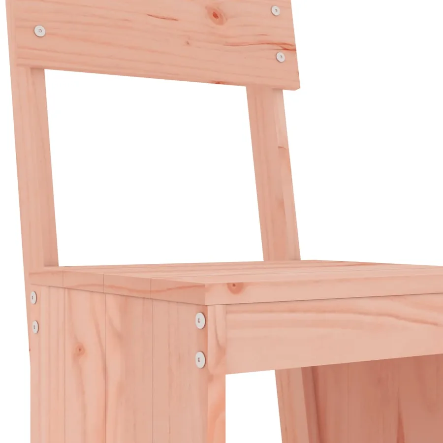 Tabourets de bar lot de 2 40x48,5x115,5 cm bois massif douglas - 7
