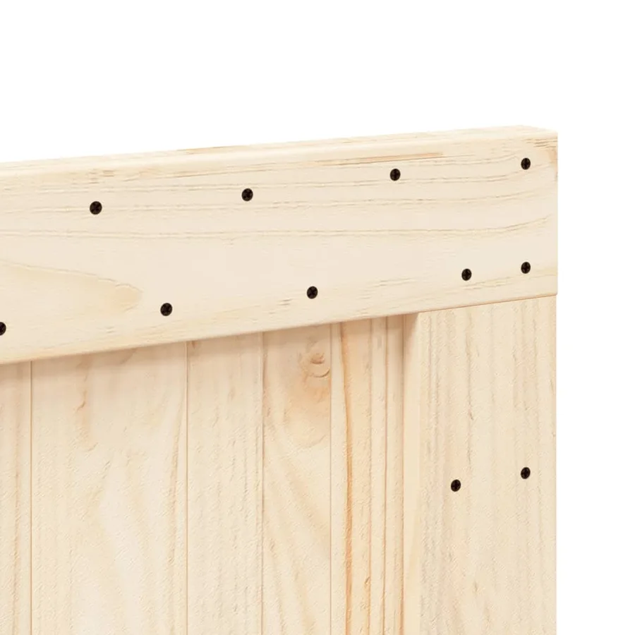 Tête de lit 90x104 cm bois massif de pin - 6