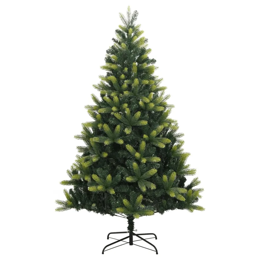 Sapin de Noël artificiel à charnières avec support 180 cm - 2