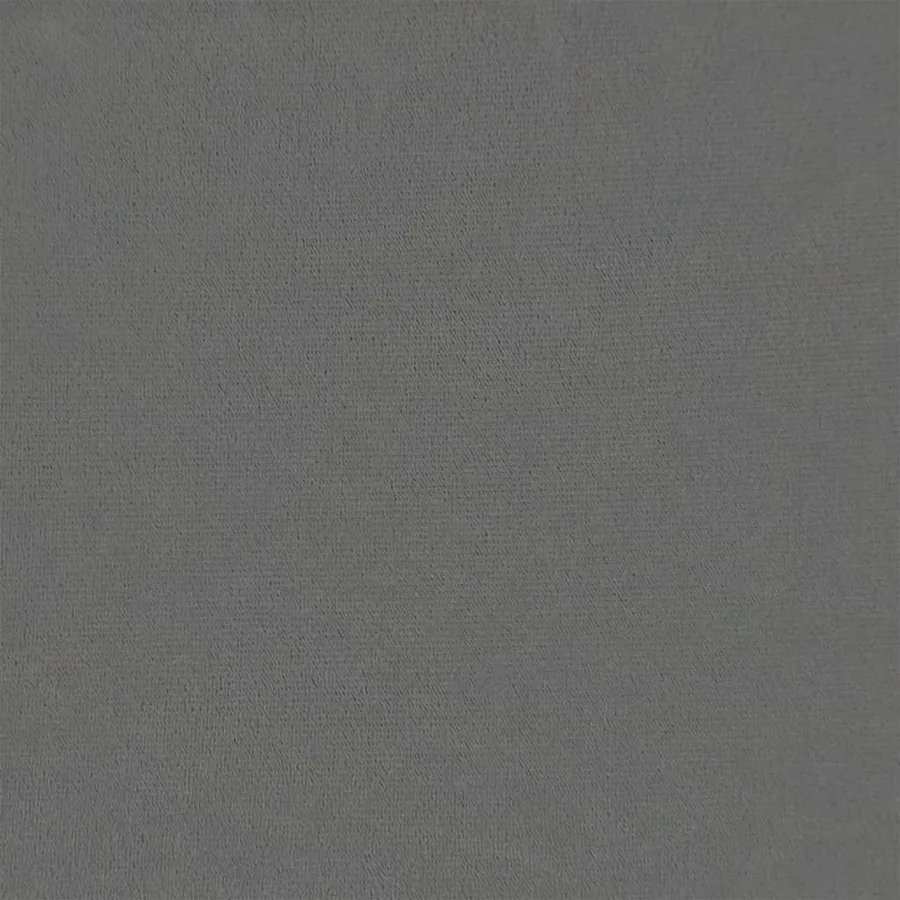 Chaise à bascule avec repose-pied Gris foncé Velours - 11