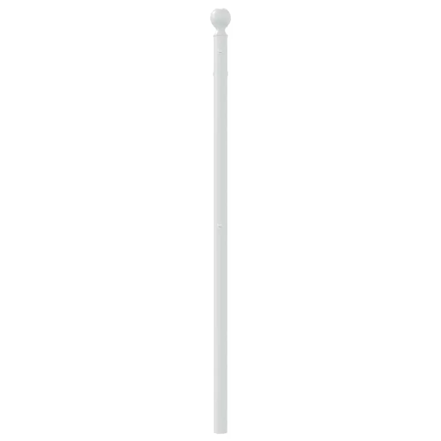 Tête de lit de remplacement métal blanc 100 cm - 5