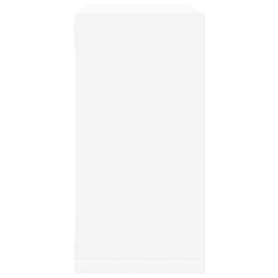 Étagères cube murales 2 pcs Blanc 30x15x30 cm - 7