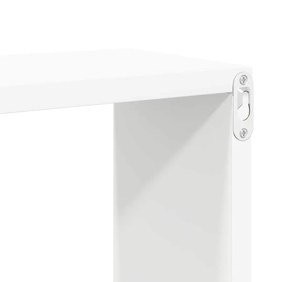 Étagères cube murales 2 pcs Blanc 30x15x30 cm - 9