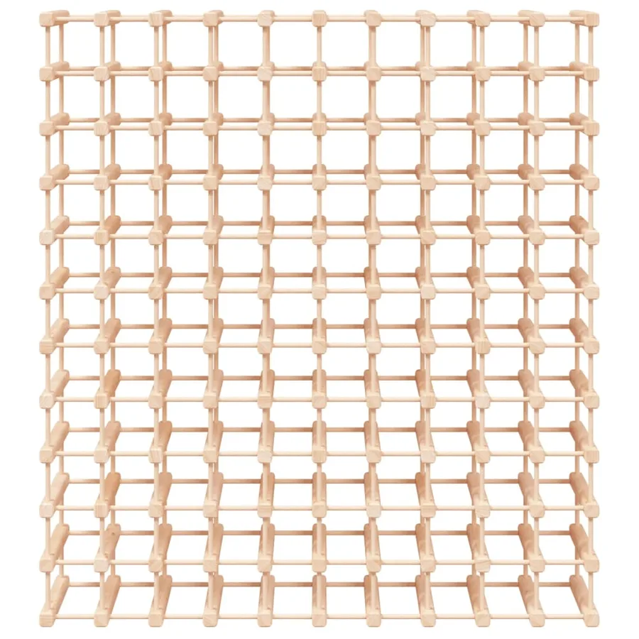 Casier à vin pour 120 bouteilles 112,5x23x123,5 cm pin massif - 3