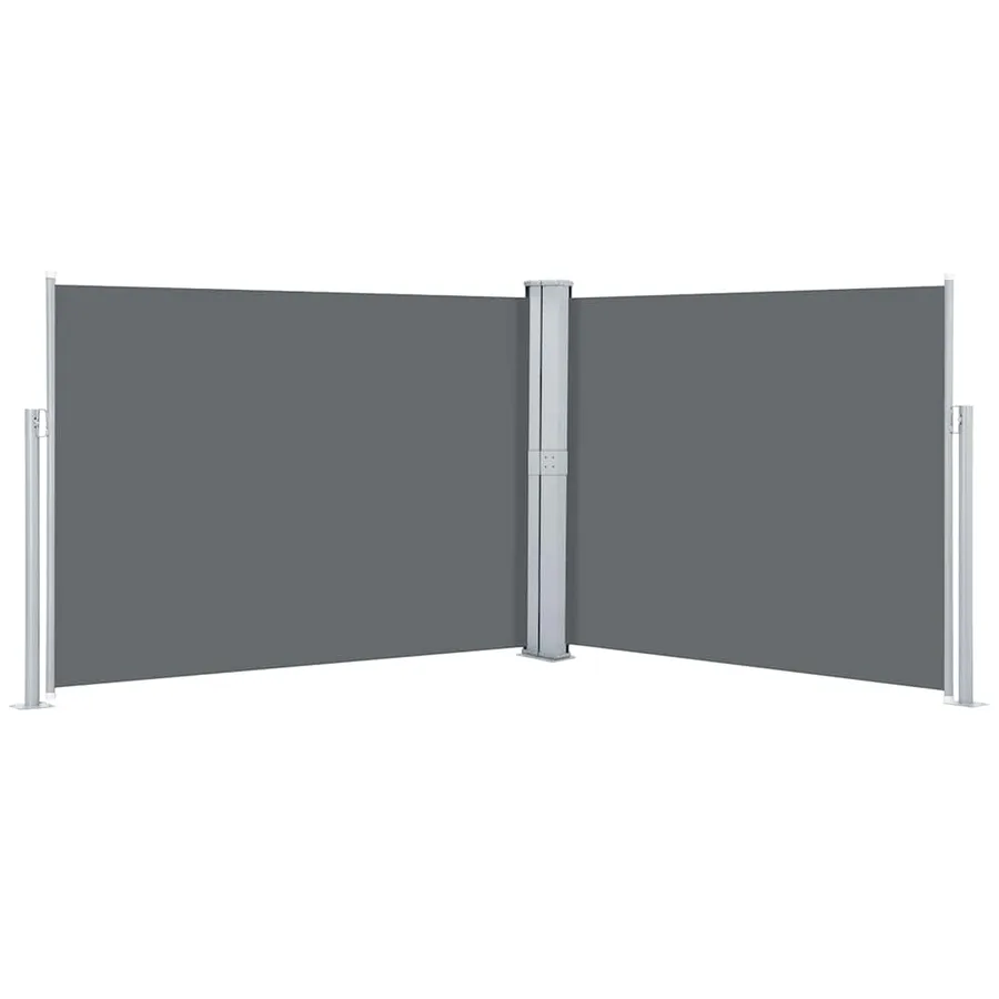 Auvent latéral rétractable Anthracite 140 x 1000 cm - 2