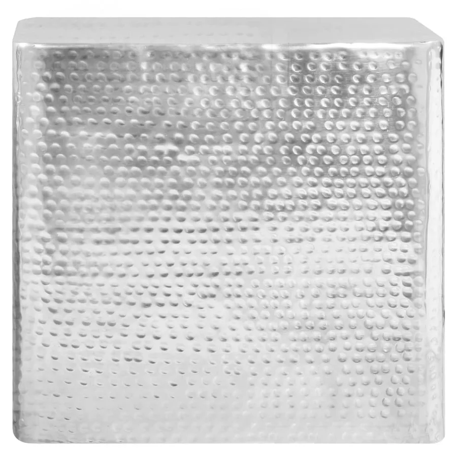 Tables basses 2 pcs Argenté Aluminium - 5