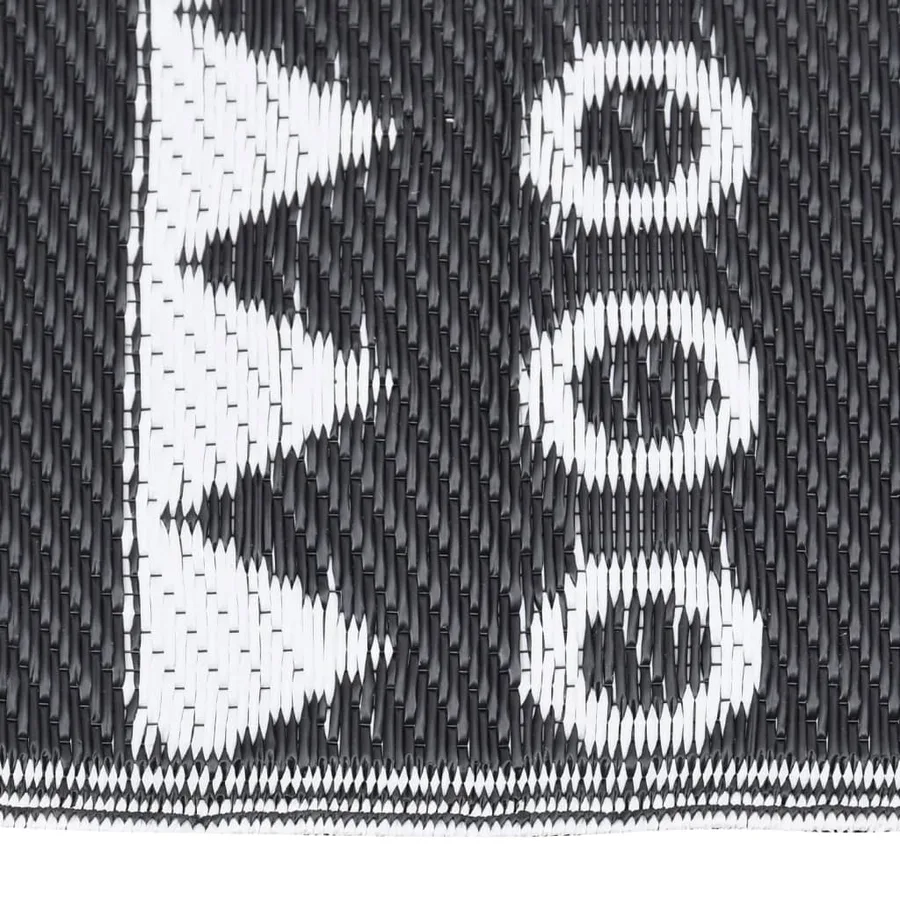 Tapis d'extérieur ARAKIL Noir 80x150 cm PP - 3