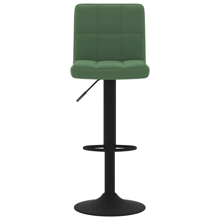 Tabouret de bar Vert foncé Velours - 3