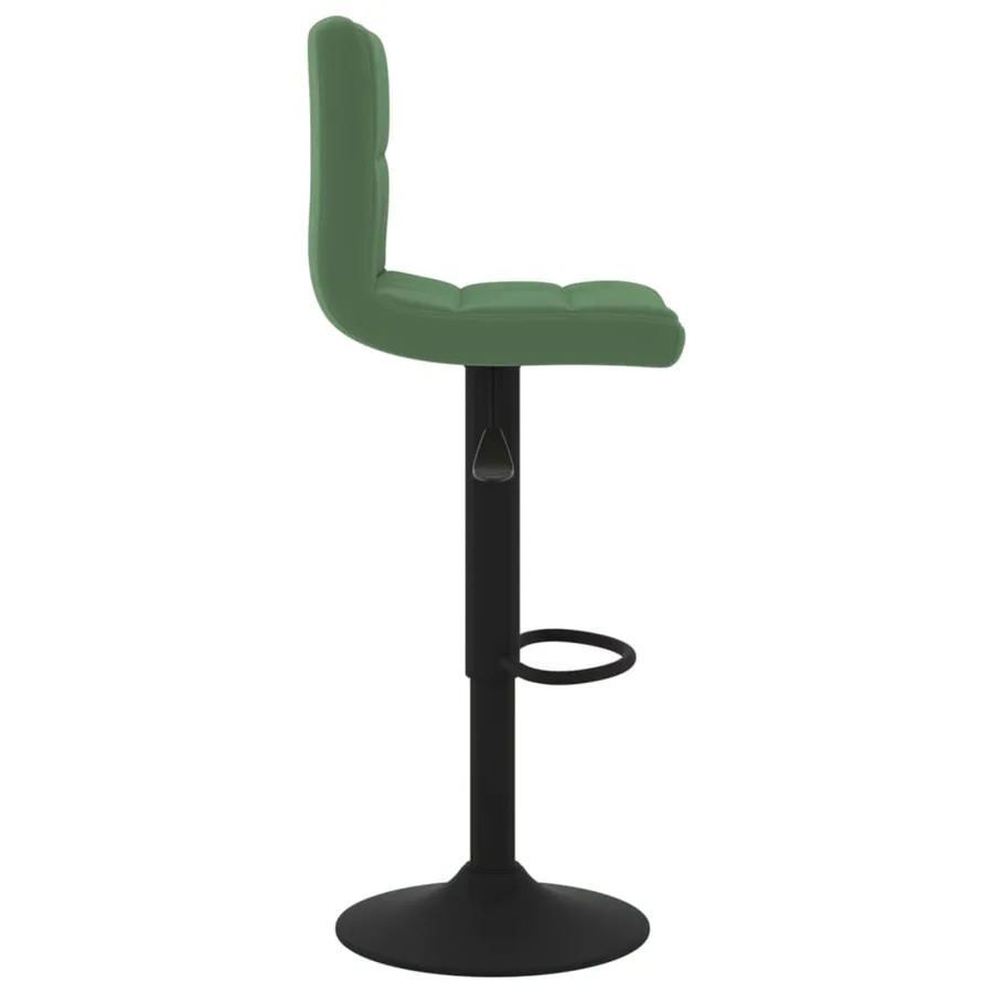 Tabouret de bar Vert foncé Velours - 4