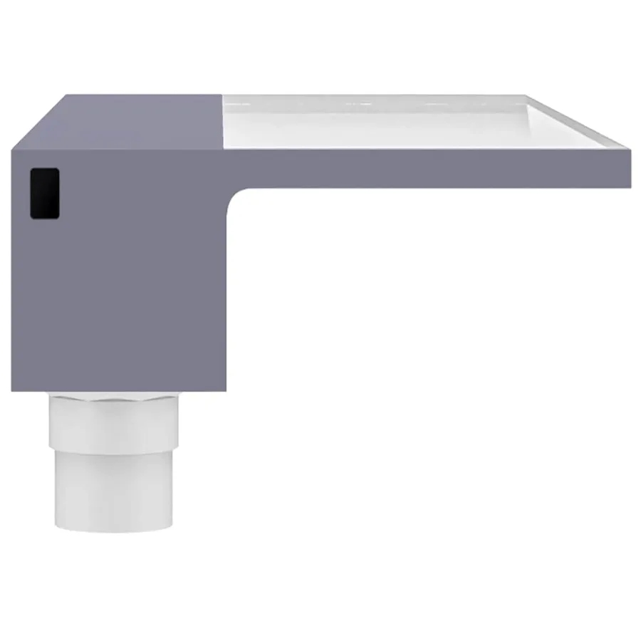 Déversoir pour cascade avec LED RVB Acrylique 90 cm - 8