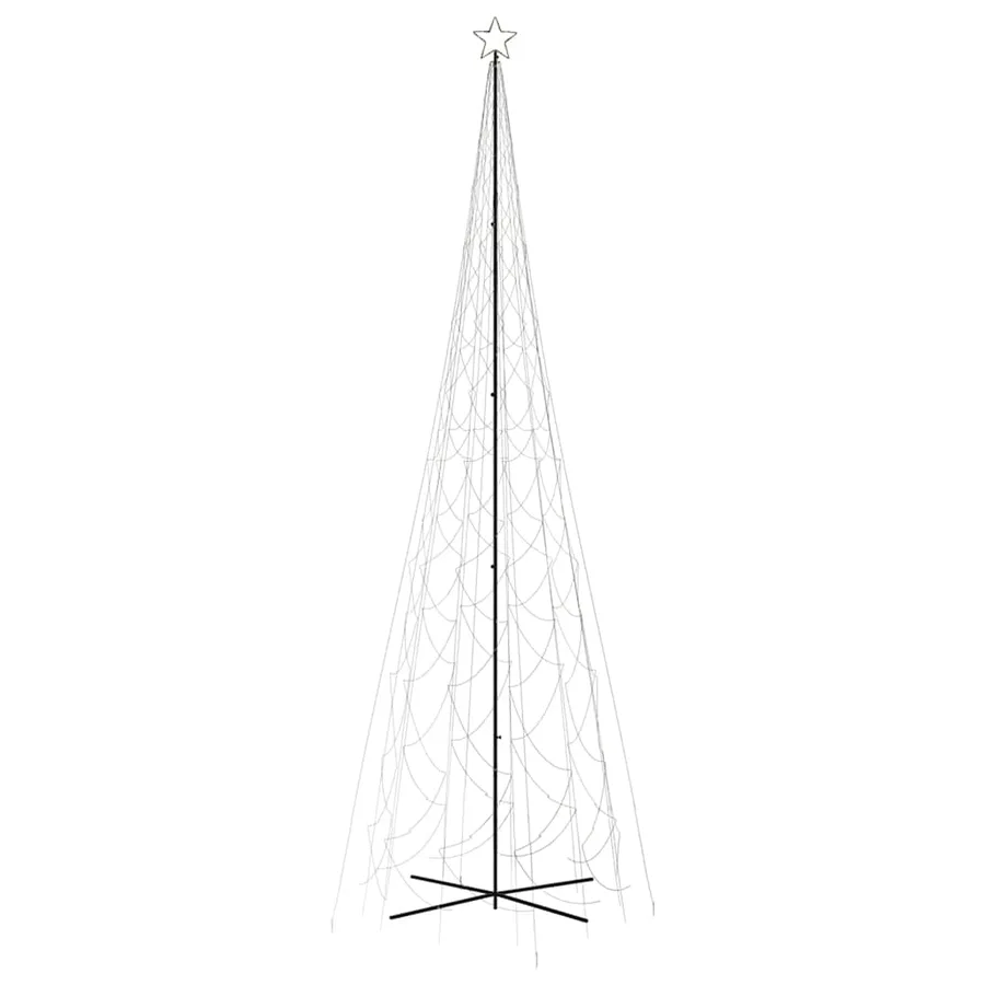 Arbre de Noël cône 3000 LED Blanc chaud 230x800 cm - 3