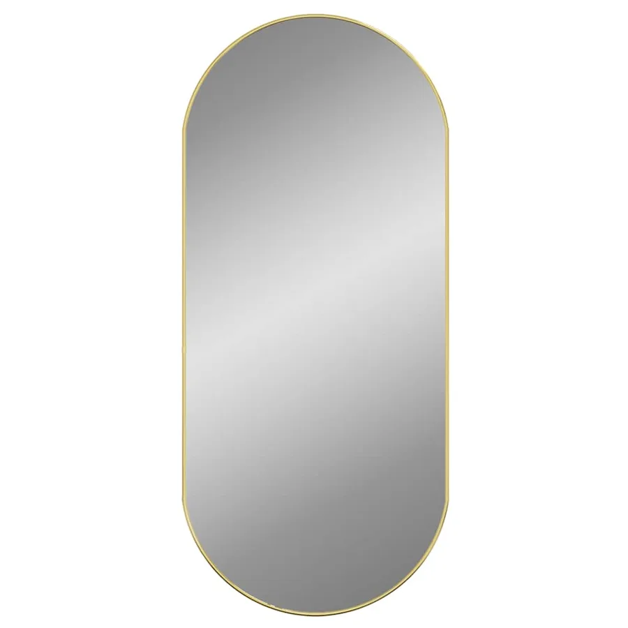 Miroir mural Doré 100x45 cm Ovale - 2