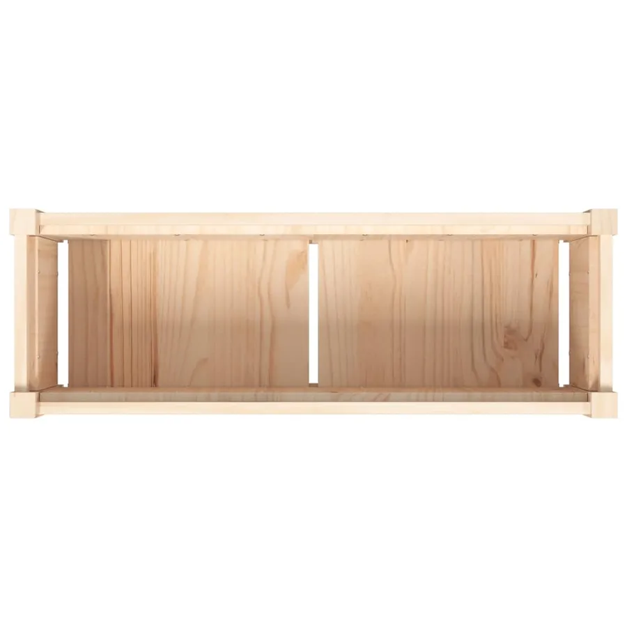 Jardinières 2 pcs bois de pin massif - 9