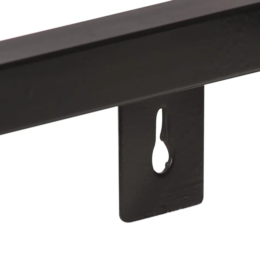 Étagères murales 2 pcs 40 cm Bois de manguier brut - 5