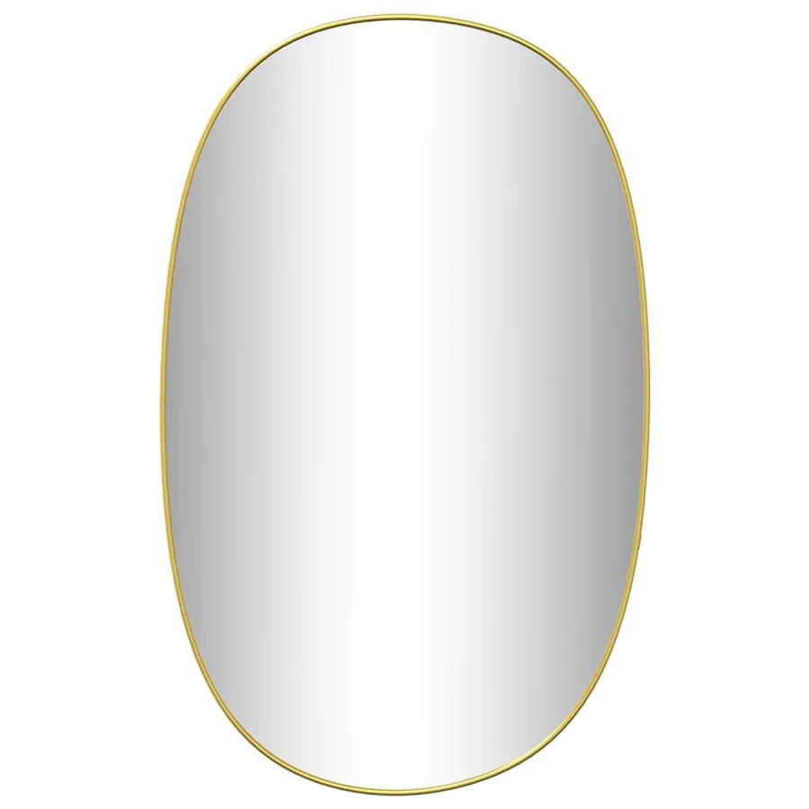 Miroir mural Doré 80x50 cm - 2