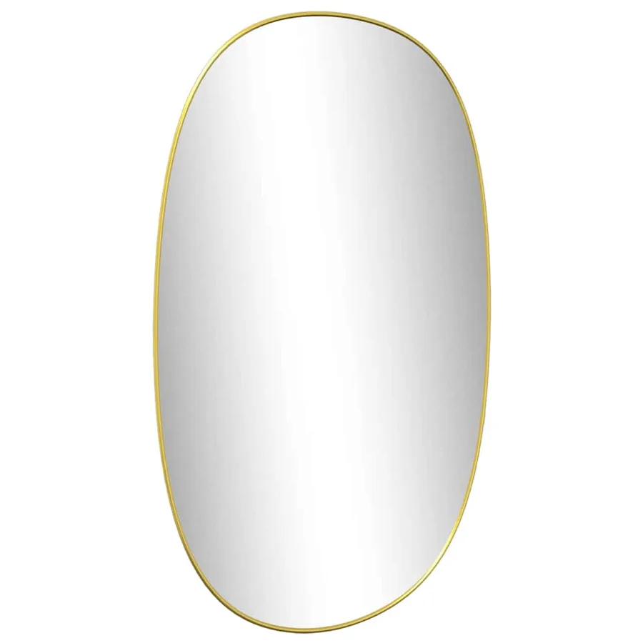 Miroir mural Doré 80x50 cm - 4