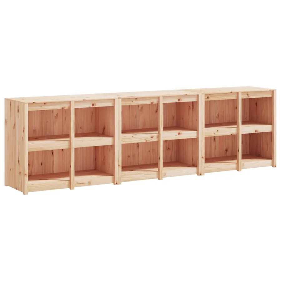 Armoires de cuisine d'extérieur MEPPEL 3 pcs bois de pin massif - 2